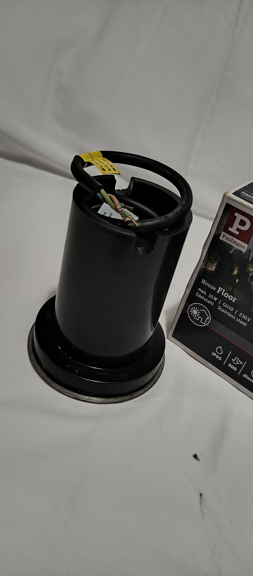 Paulmann Oprawa dogruntowa FLOOR GU10 max 10W IP65 230V Stal Nierdzewn