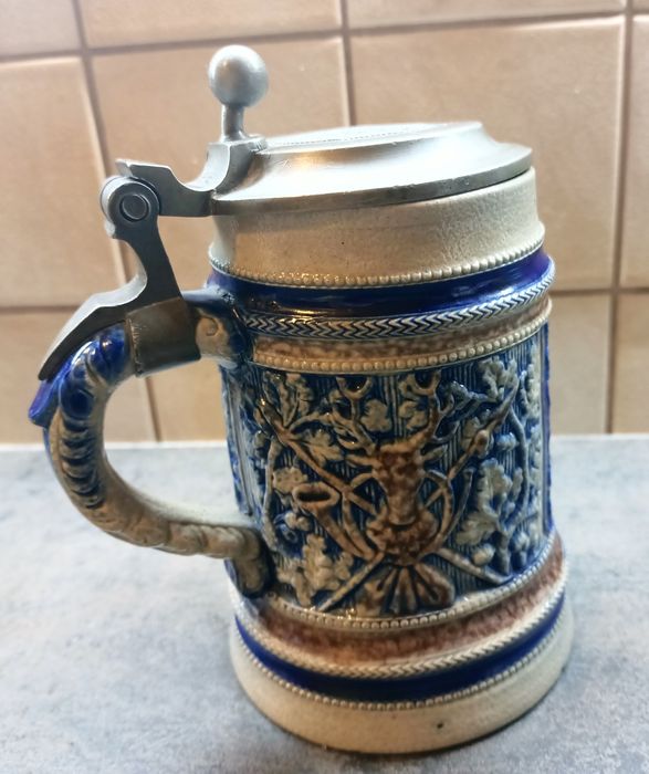 Stary, niemiecki kufel