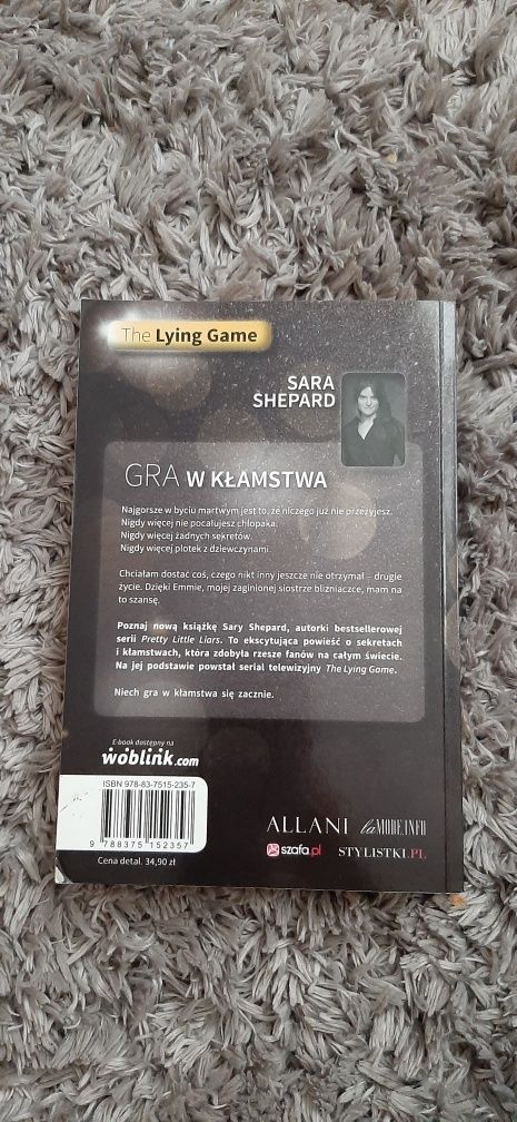 Gra w kłamstwa. Sara Shepard
