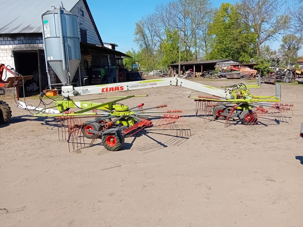 Zgrabiarka claas liner 650 twin fella kuhn