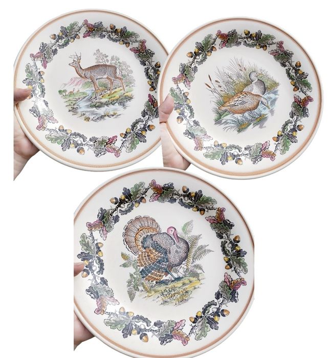 Винтажный набор тарелок Barbecue Myott sin & co