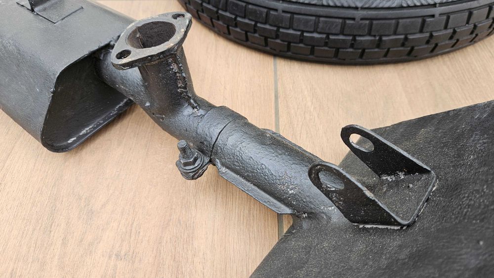 Oryginalny TŁUMIK skuter WFM OSA M50 nie M52 unikat WYDECH nie JUNAK