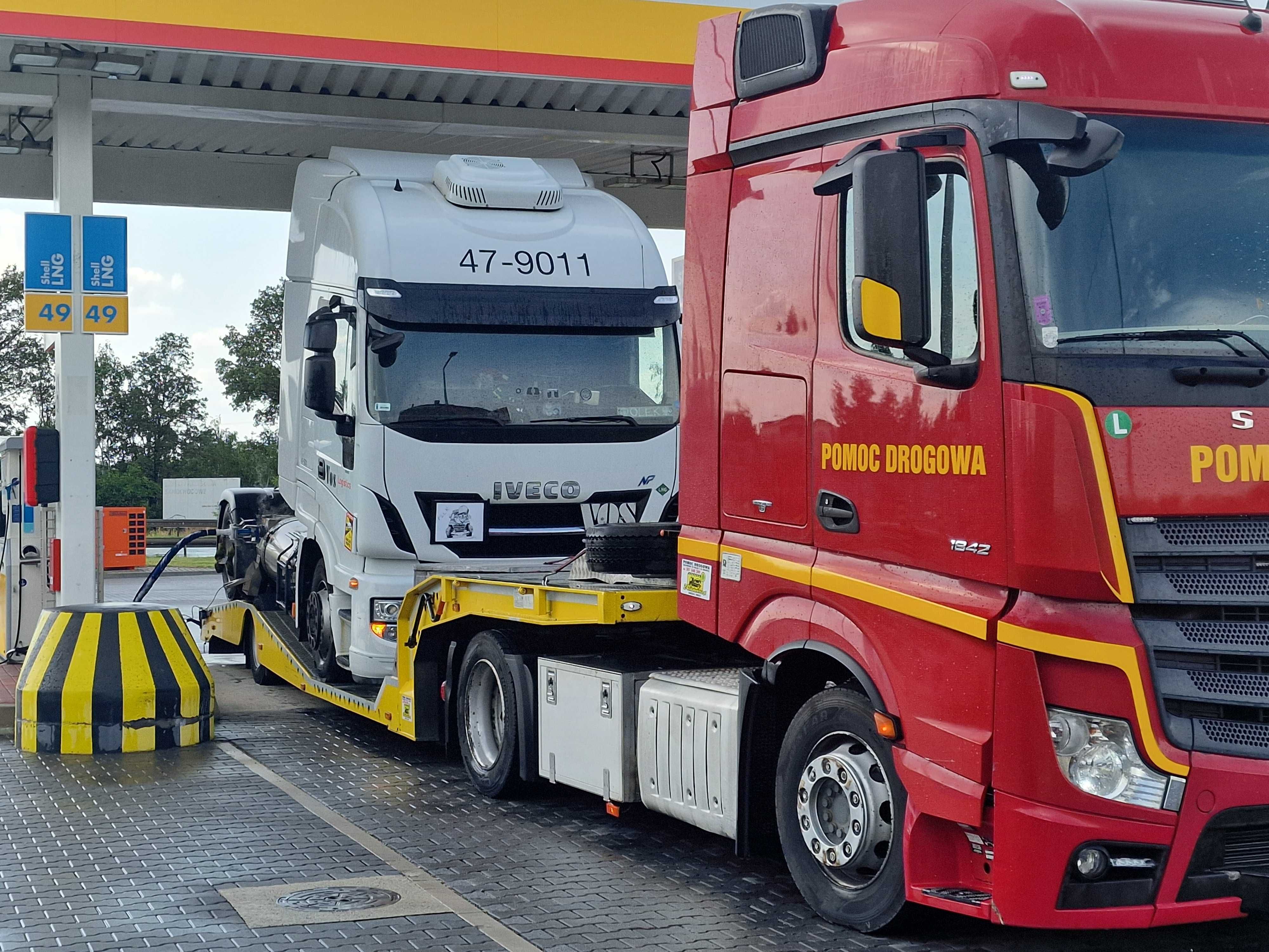 Holownik Tir Zgorzelec, Transport ciągników siodłowych, Pomoc Drogowa