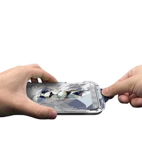 Szkło hartowane 9H (2 szt.) z aplikatorem – do iPhone 14