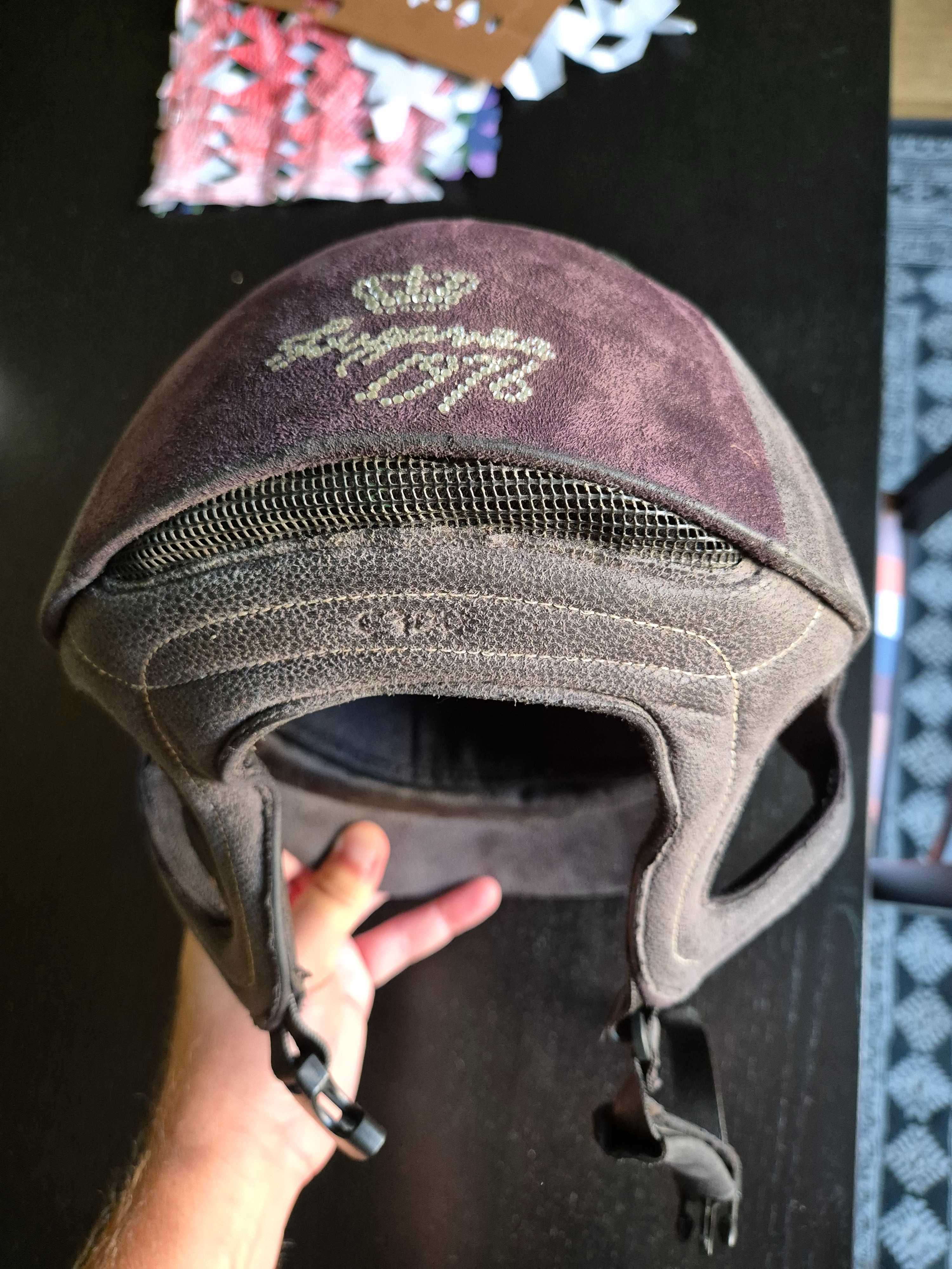 Kask Jeździecki Fouganza r. 54