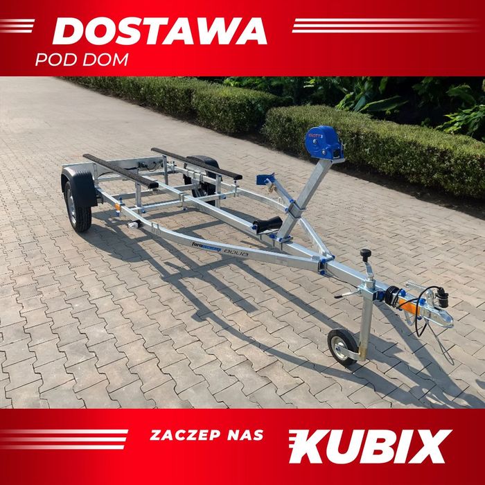 Faro PRZYCZEPA PODŁODZIOWA AQUA, do 5m 750 kg, lekka, DOSTAWA!  Do transportu łodzi, pod skuter wodny i ponton