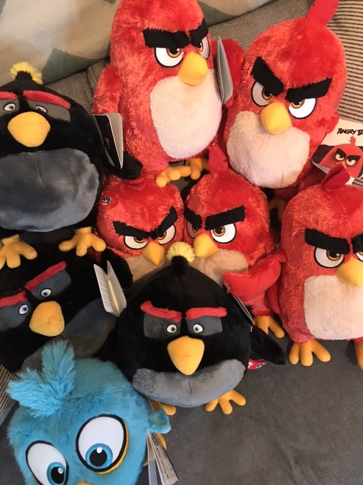 Peluches Angry Birds 2
