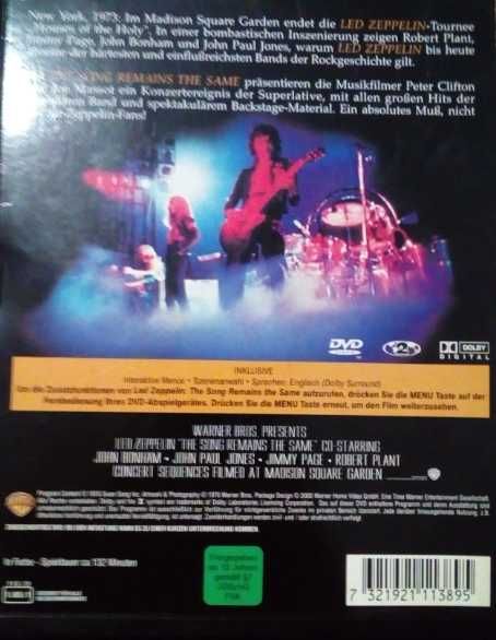 Диск DVD Video Led Zeppelin The Song Remains the same оригинал