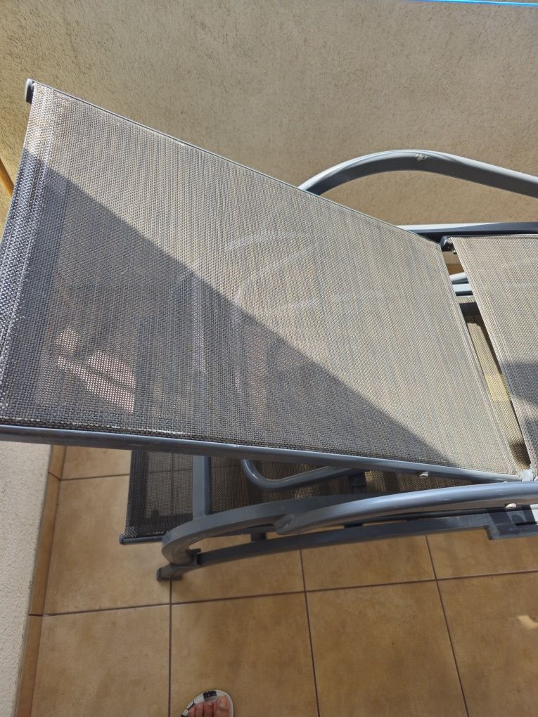 Leżak ogrodowy Leżaki do ogrodu na balkon