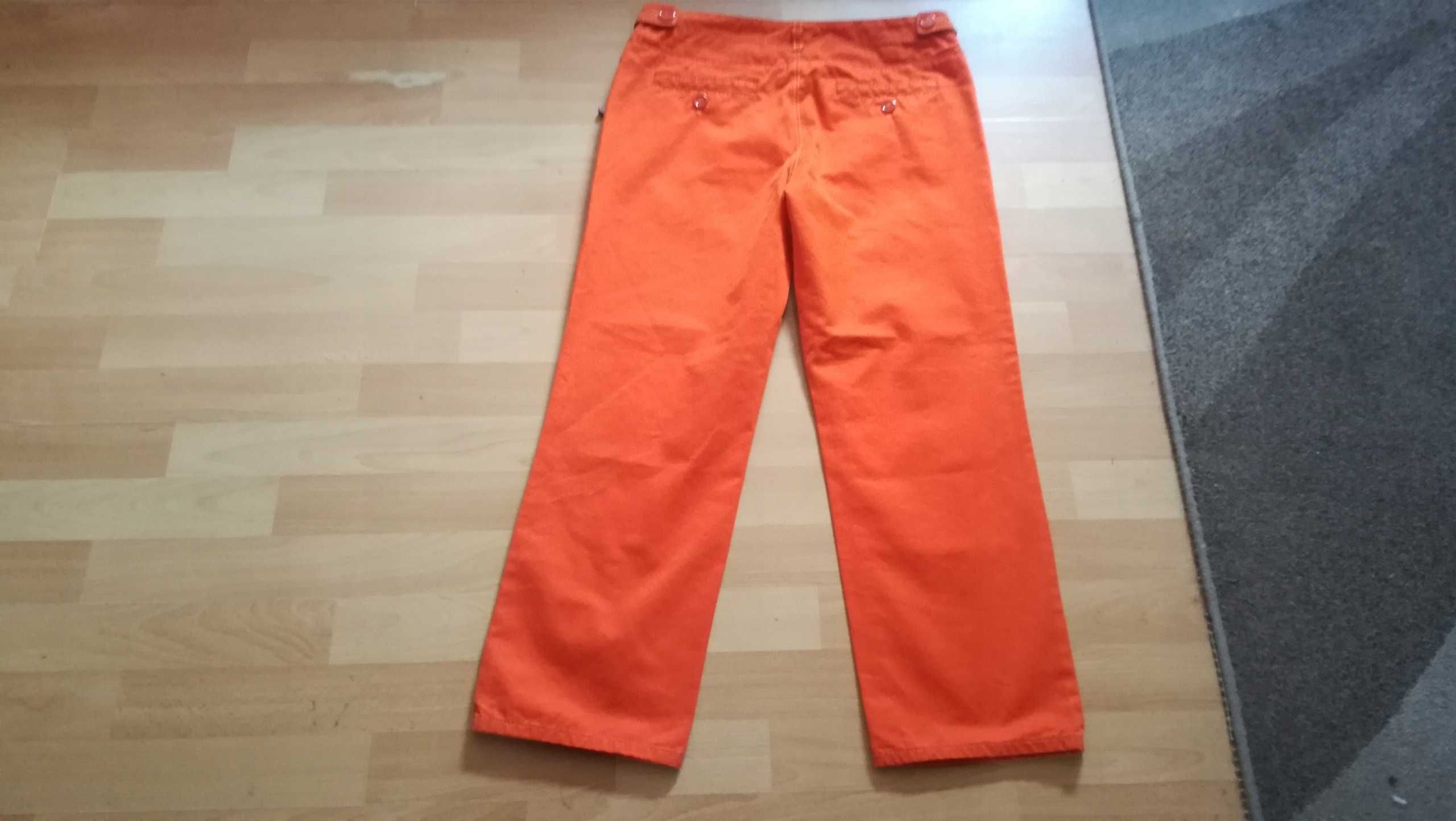 Damskie spodnie jeansowe 7/8 HUGO BOSS r.L stan idealny