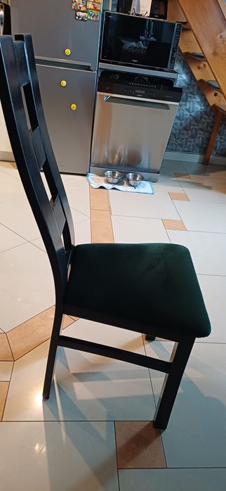 Krzesła 6szt. Kol czarny.