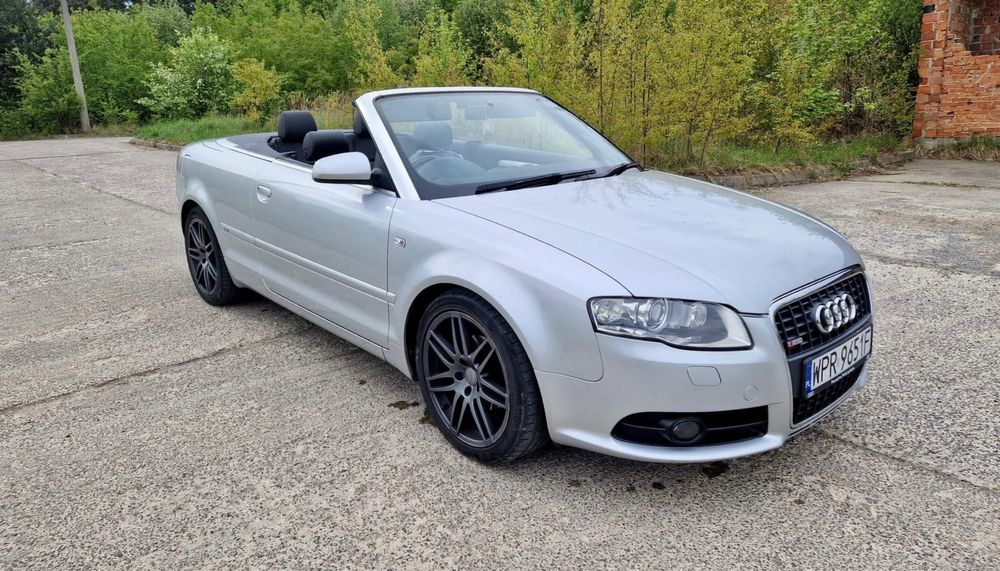 Sprzedam Audi A4 B7 2.0 TDI 140 Cabrio S-line