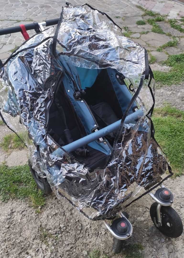 Wózek dwuosobowy TFK TWINNER TWIST DUO + gondole / szerokość ok. 74cm
