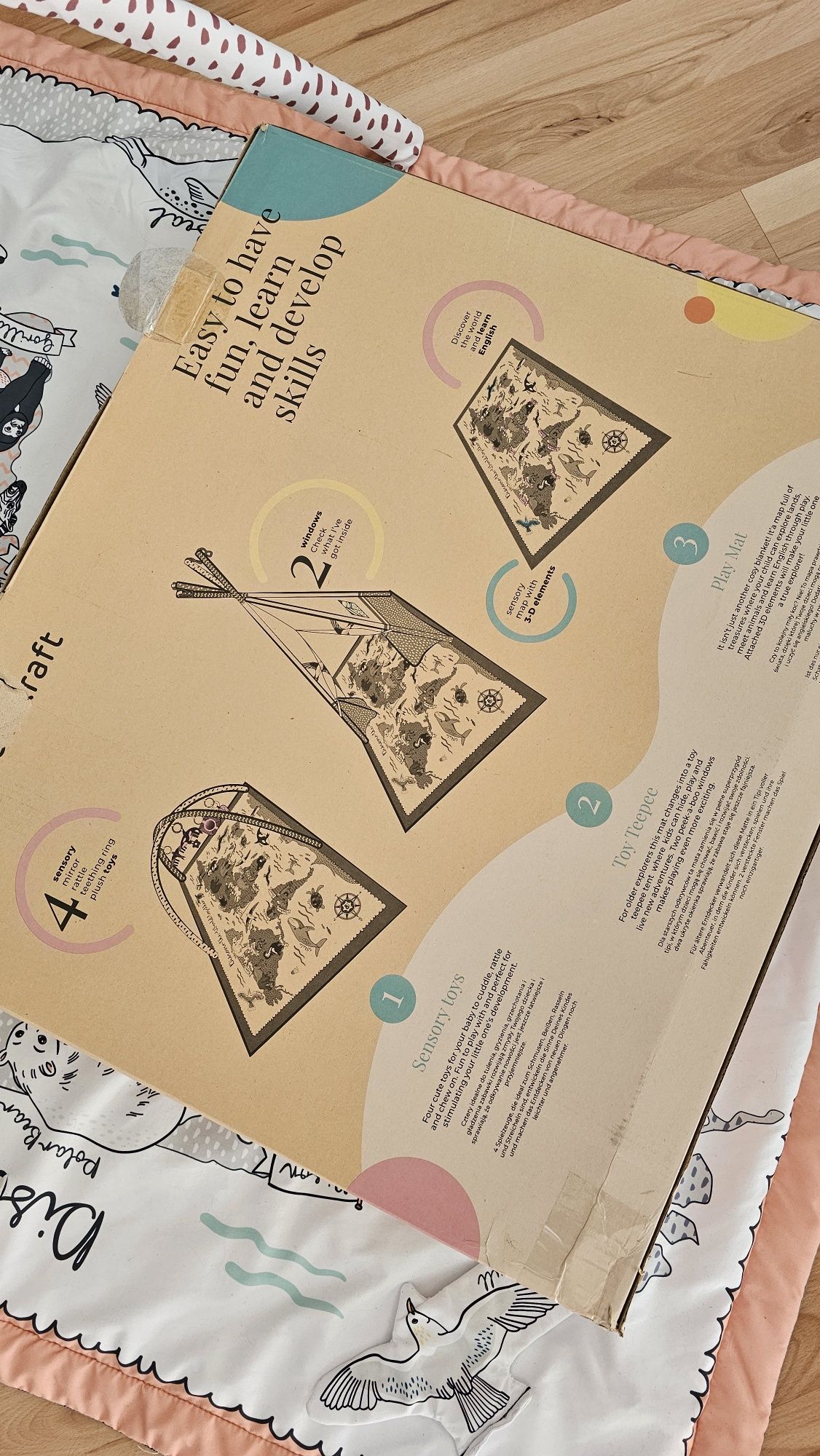 Mata edukacyjna Kinderkraft Tippy