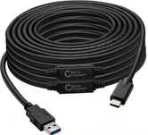 MicroConnect Kabel USB3.0 A do USB-C, 10m, 5Gb