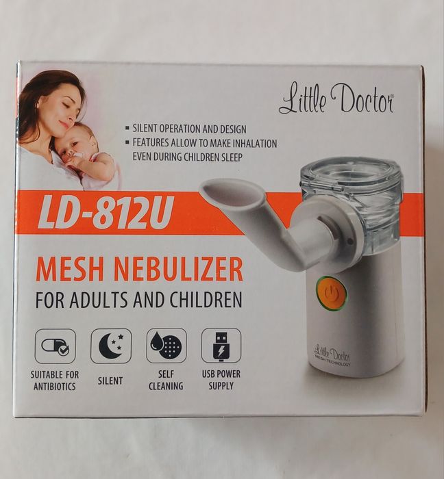 Інгалятор (небулайзер) меш ультразвуковий little doctor ld-812u