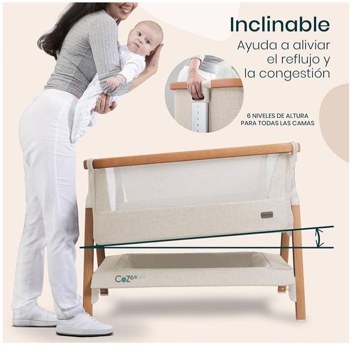 Baby cosleeper Tutti Cozee beige new