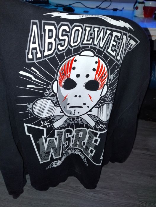Bluza zapinana z kapturem WSRH wyższa szkoła robienia hałasu Słoń XXL