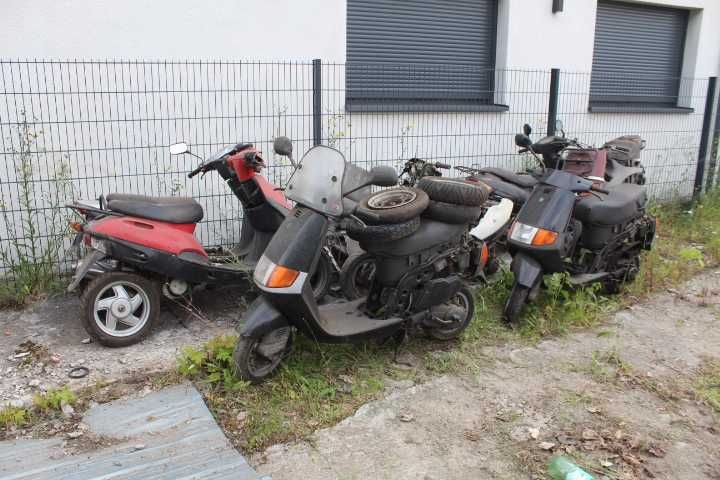 Skutery kilka modeli