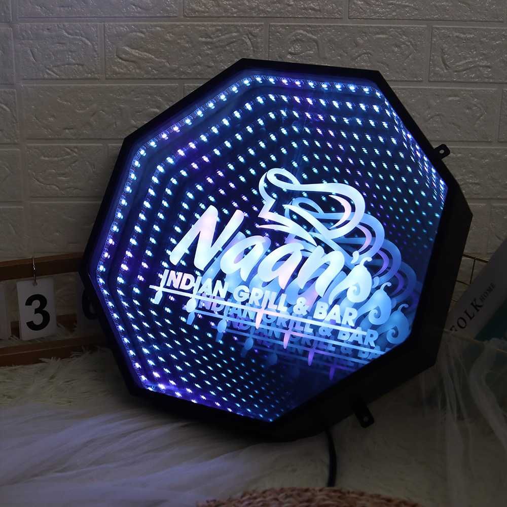 Quadros Espelho Infinito- Infinity Mirror Néon LED Personalizados