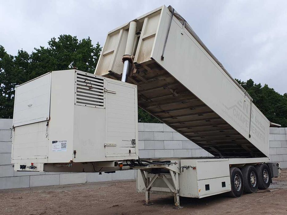 Naczepa mixokret  do posadzek transmix