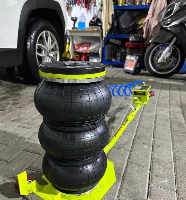 NOWY Podnośnik Samochodowy Pneumatyczny Bałwanek 3.5T Lewarek Poduszka