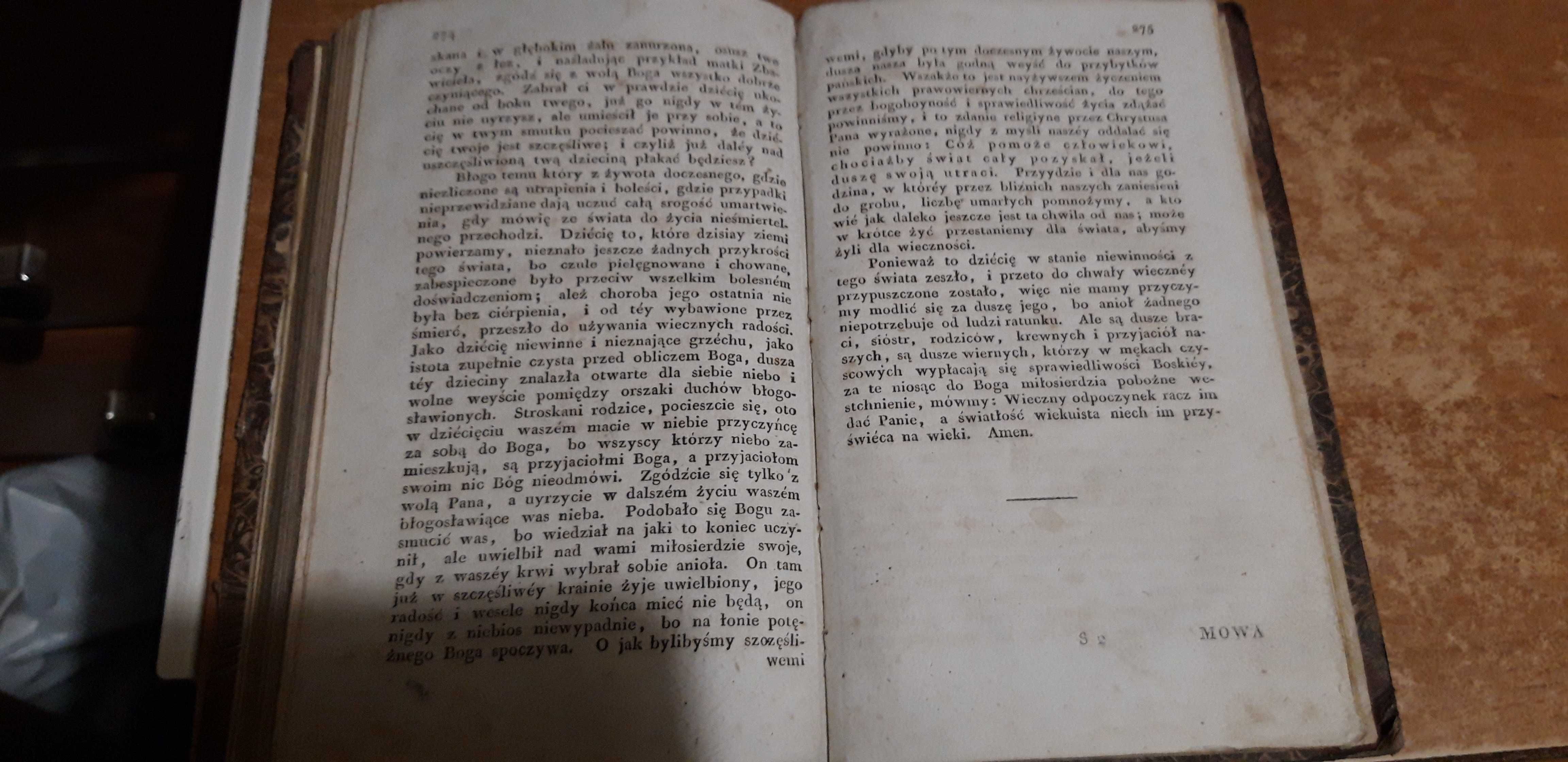 Kazania Passyonalne w Poście i Przygodne-X.K.Gawiński-Wr.1826