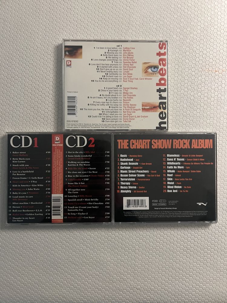 CD’s Rock varios