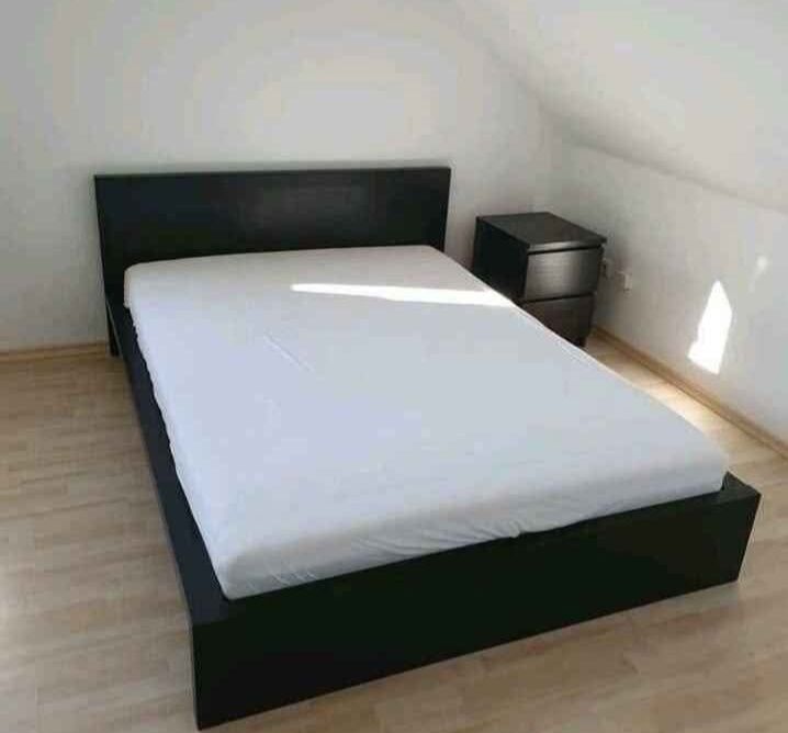 Łóżko Ikea Malm 140x200 + stelaż + materac GRATIS + transport