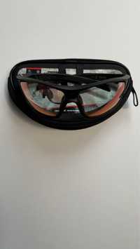 Сонцезахисні окуляри XC PHOTO для крос-кантрі на велосипеді - Чорні
