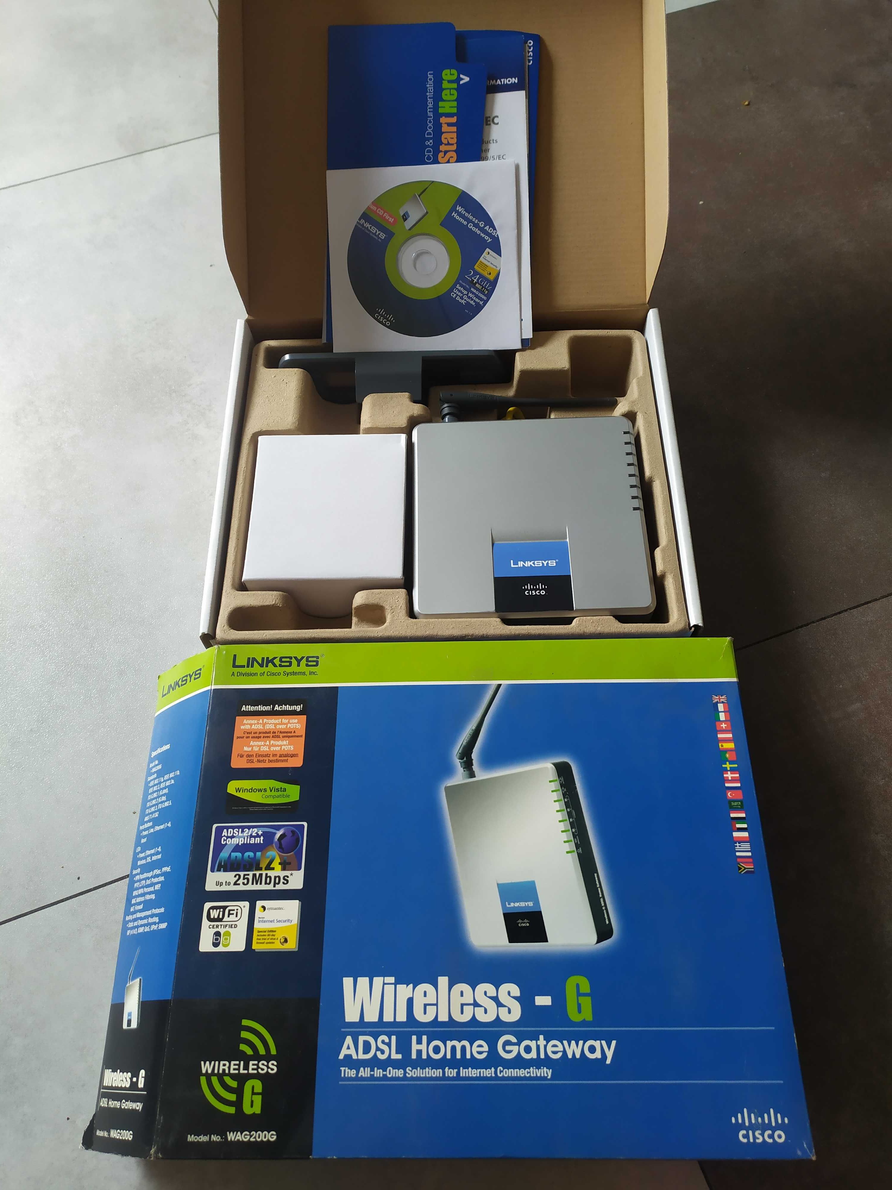 Router Linksys WAG200-G