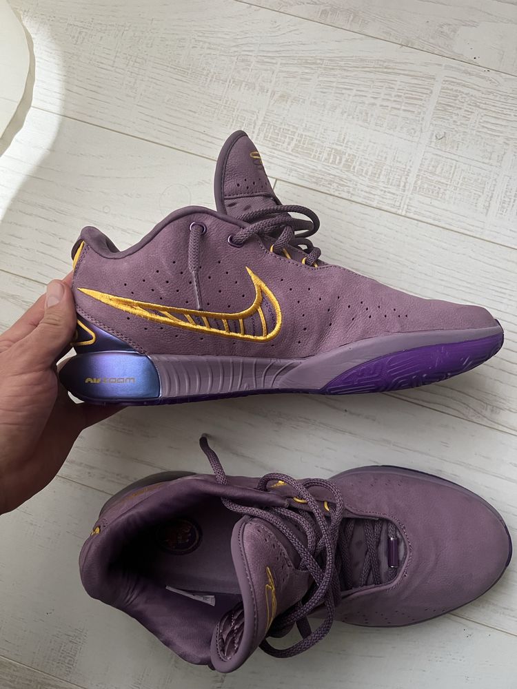 Кроссовки Баскетбольные “Lebron XXl Purple Rain” 11 us