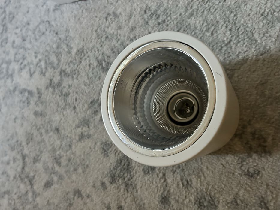 Punkt świetlny biały, śr 13 cm, Lampa