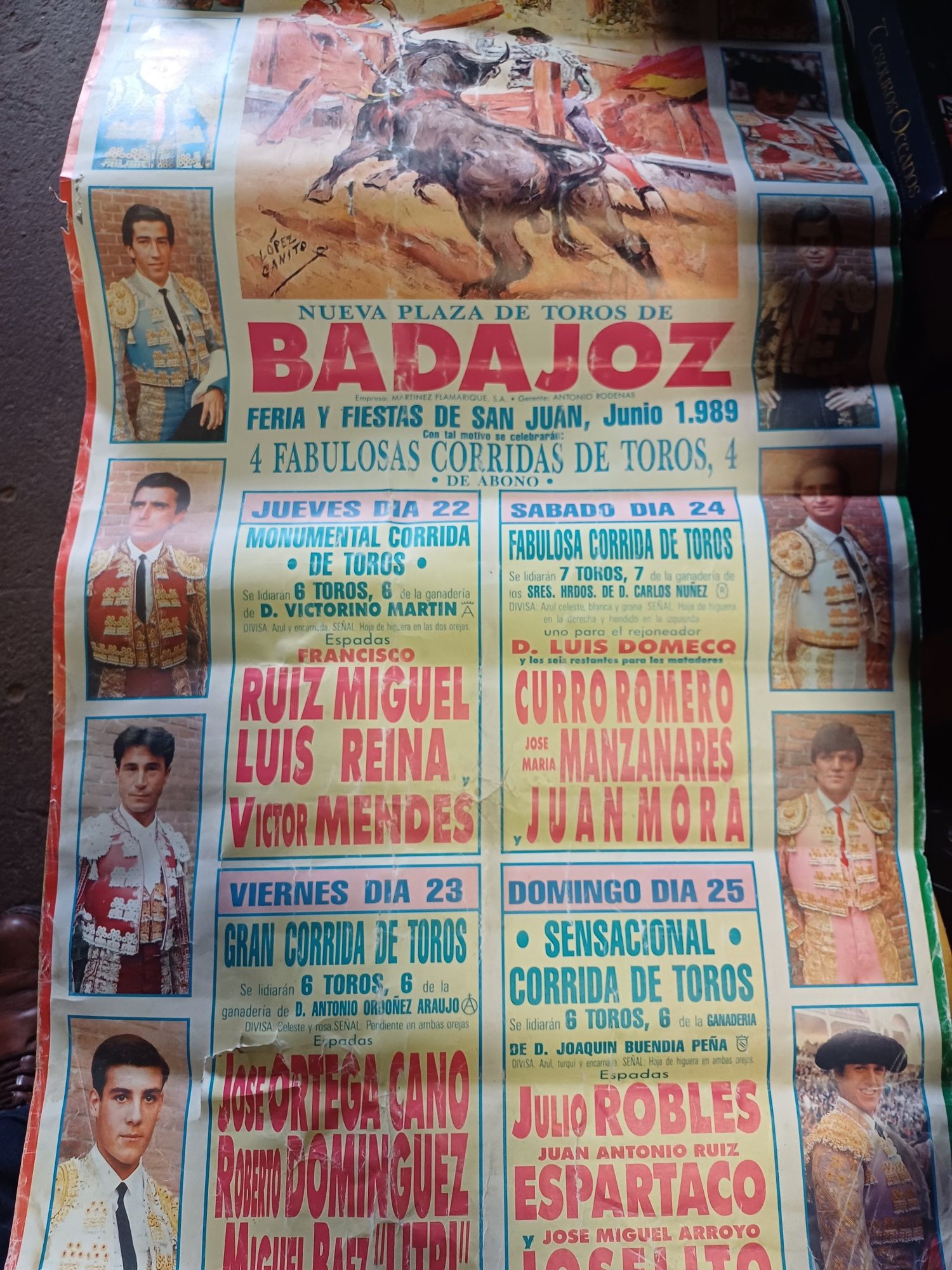 Cartaz de tourada