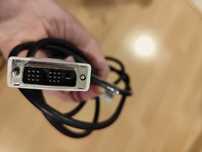 Kabel DVI-DVI złącza męskie