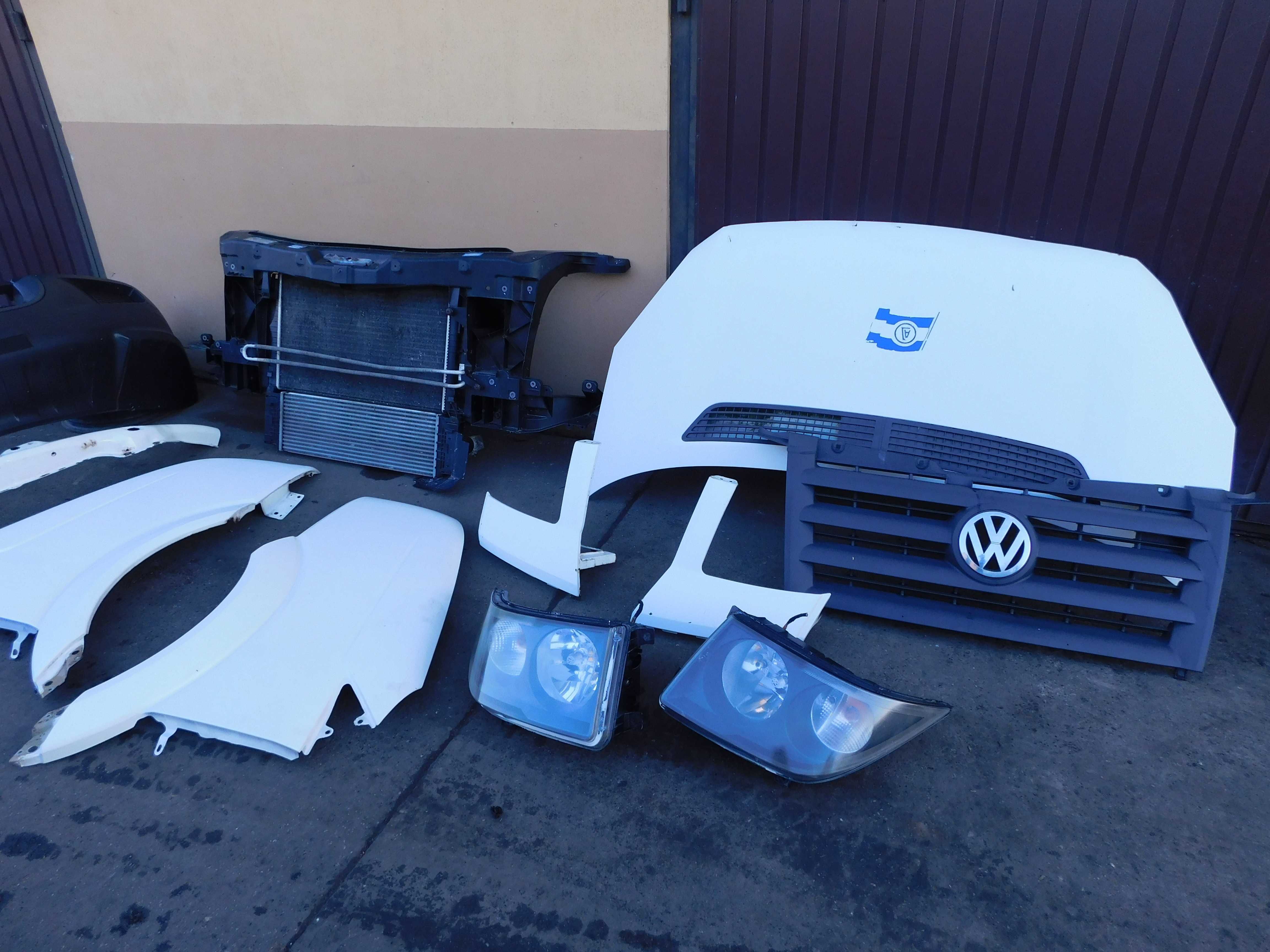 VW Crafter przód kompletny maska chłodnice błotniki lampy chłodnice