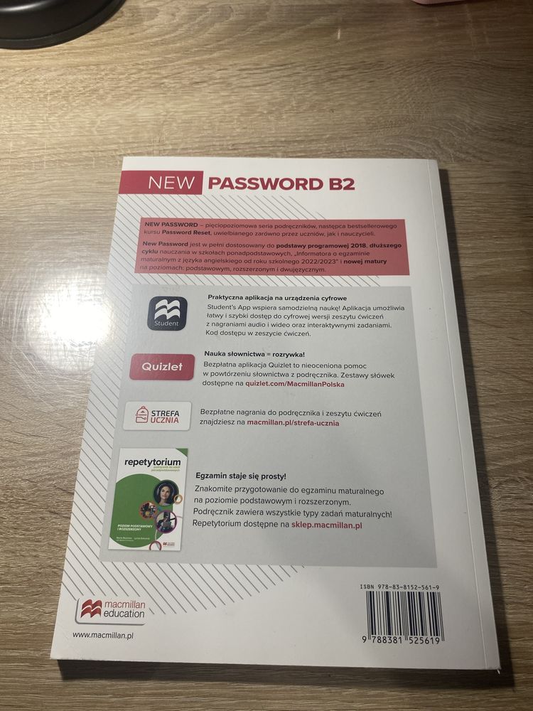 ĆWICZENIA new password B2 NOWE