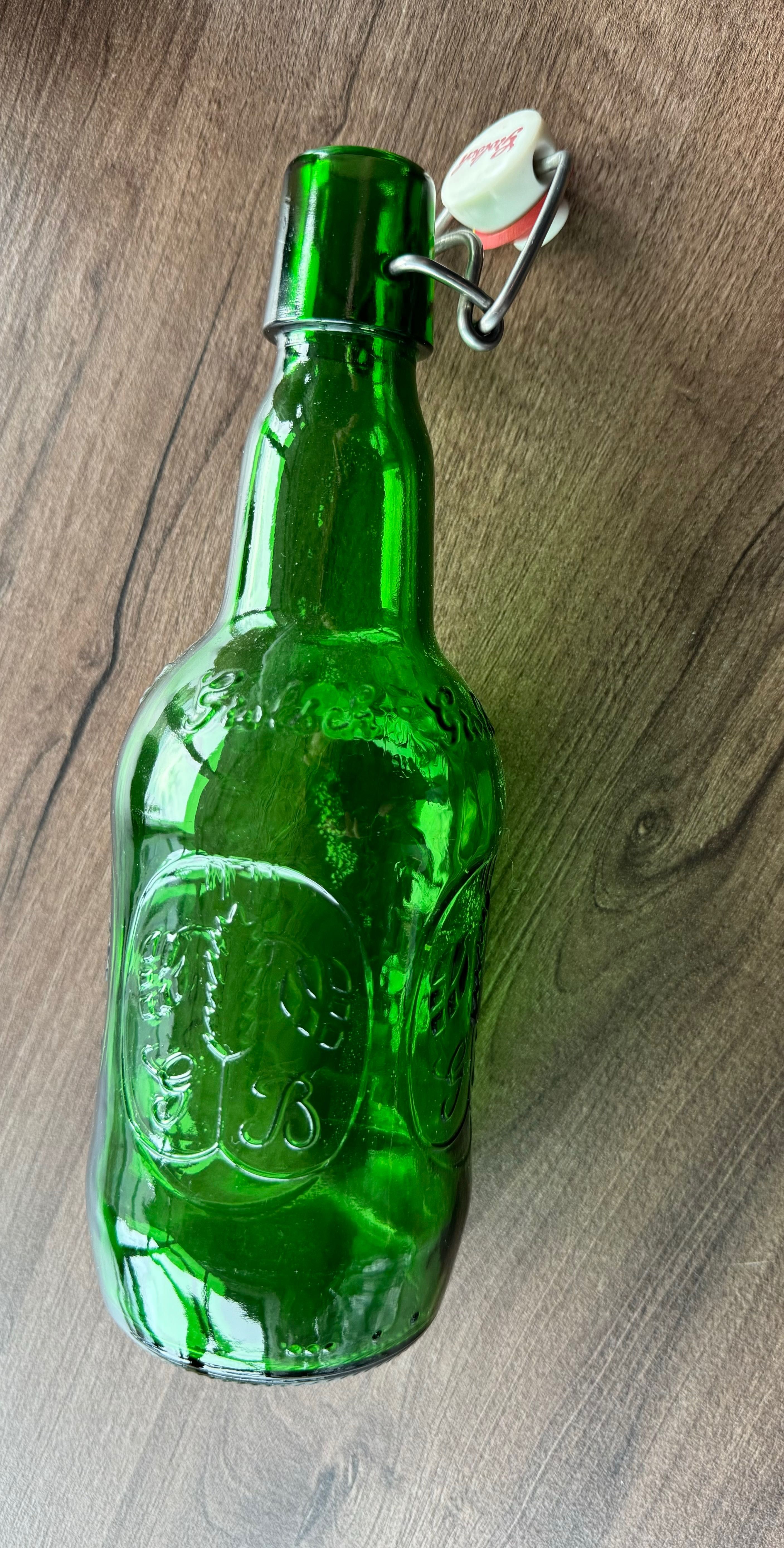 Butelka patentowa zielona Grolsh poj. 0,5 l