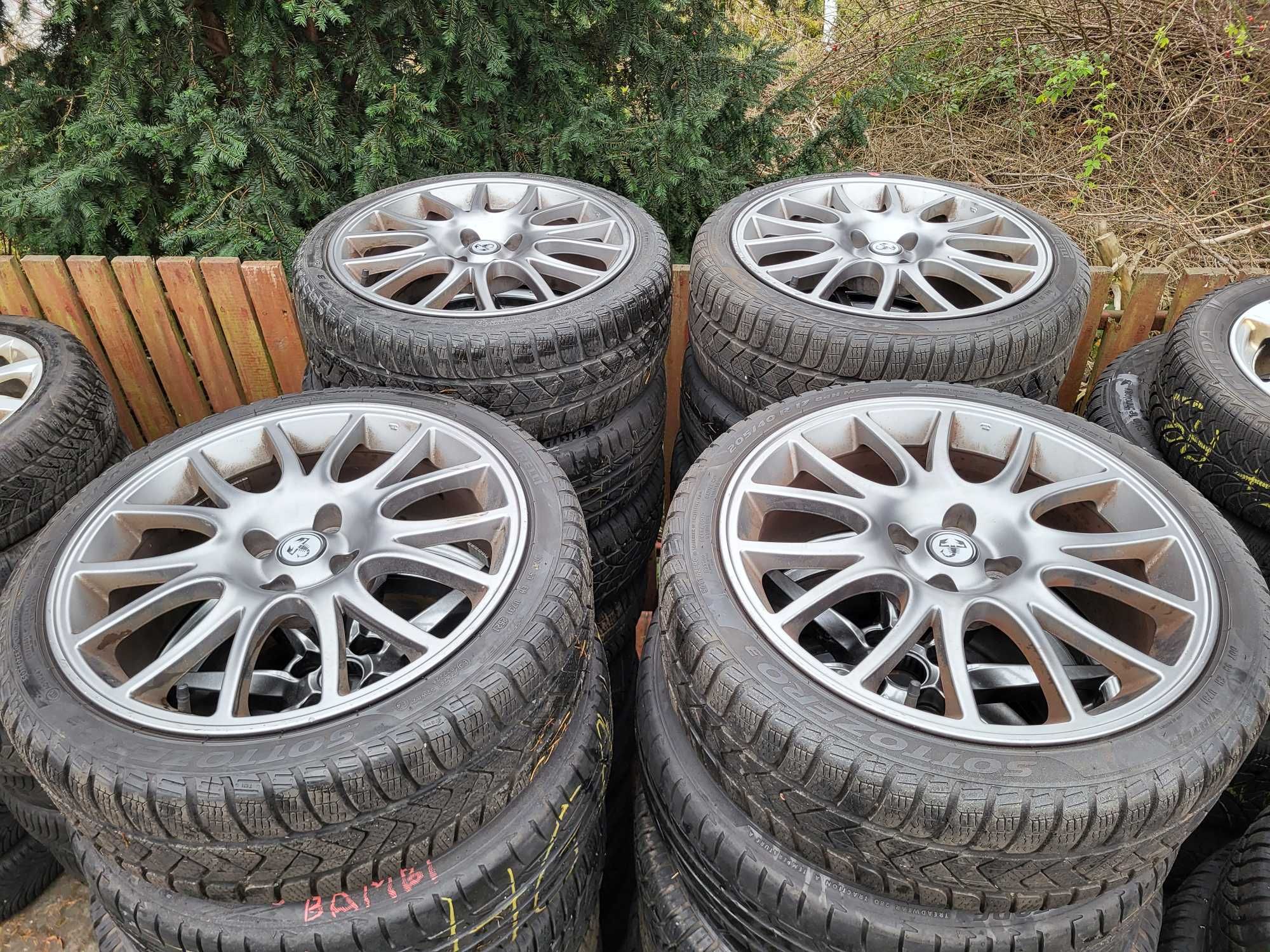 Felgi aluminiowe 17" 4x98 Fiat 500 Abarth COMPETIZIONE Panda Punto