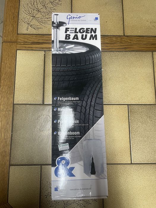 Stojak na felgi albo koła