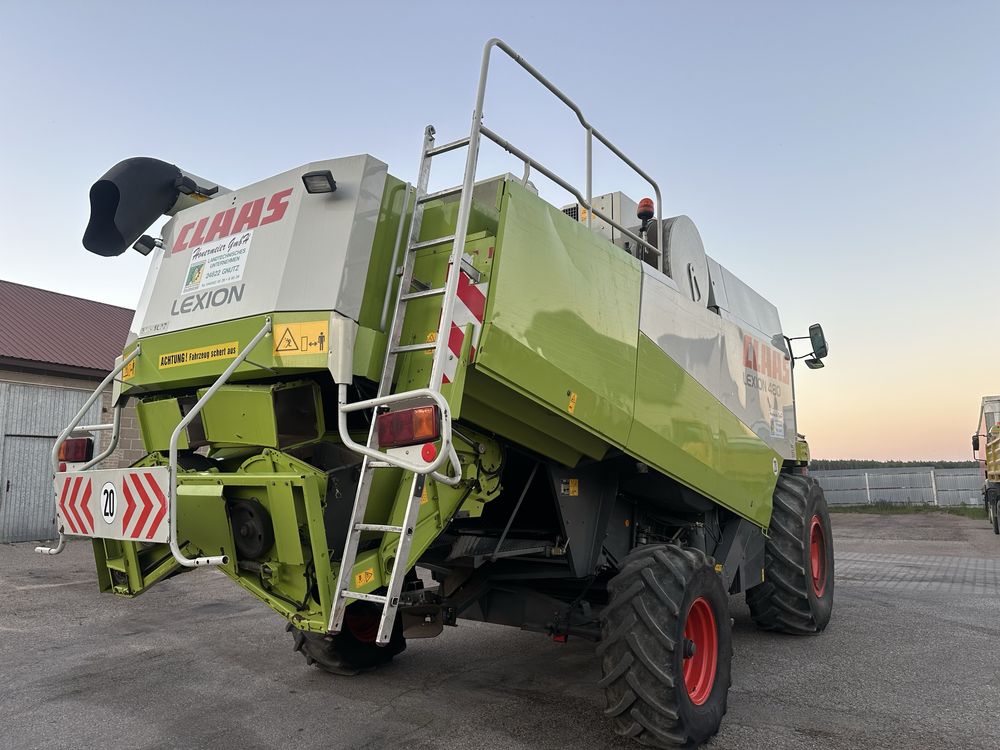 Class Lexion 480 heder 7.5m Vario Stół do rzepaku