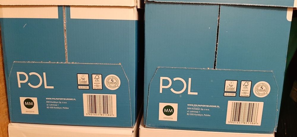 Papier ksero Pollux A4 2 kartony  10x500