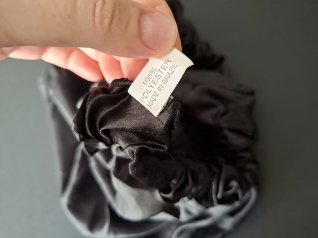 Touca de cetim anti-frizz para cabelo Soulta Brasil - satin hair cap