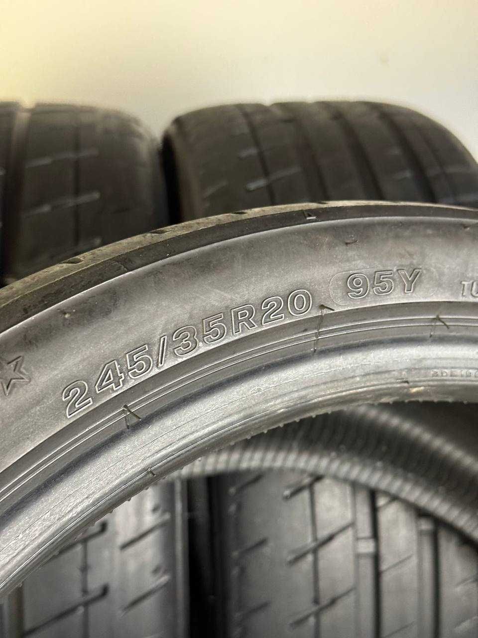 275/30/20+245/35/20 R20 Bridgestone Potenza S007 4шт Літня 6.5-5.5мм