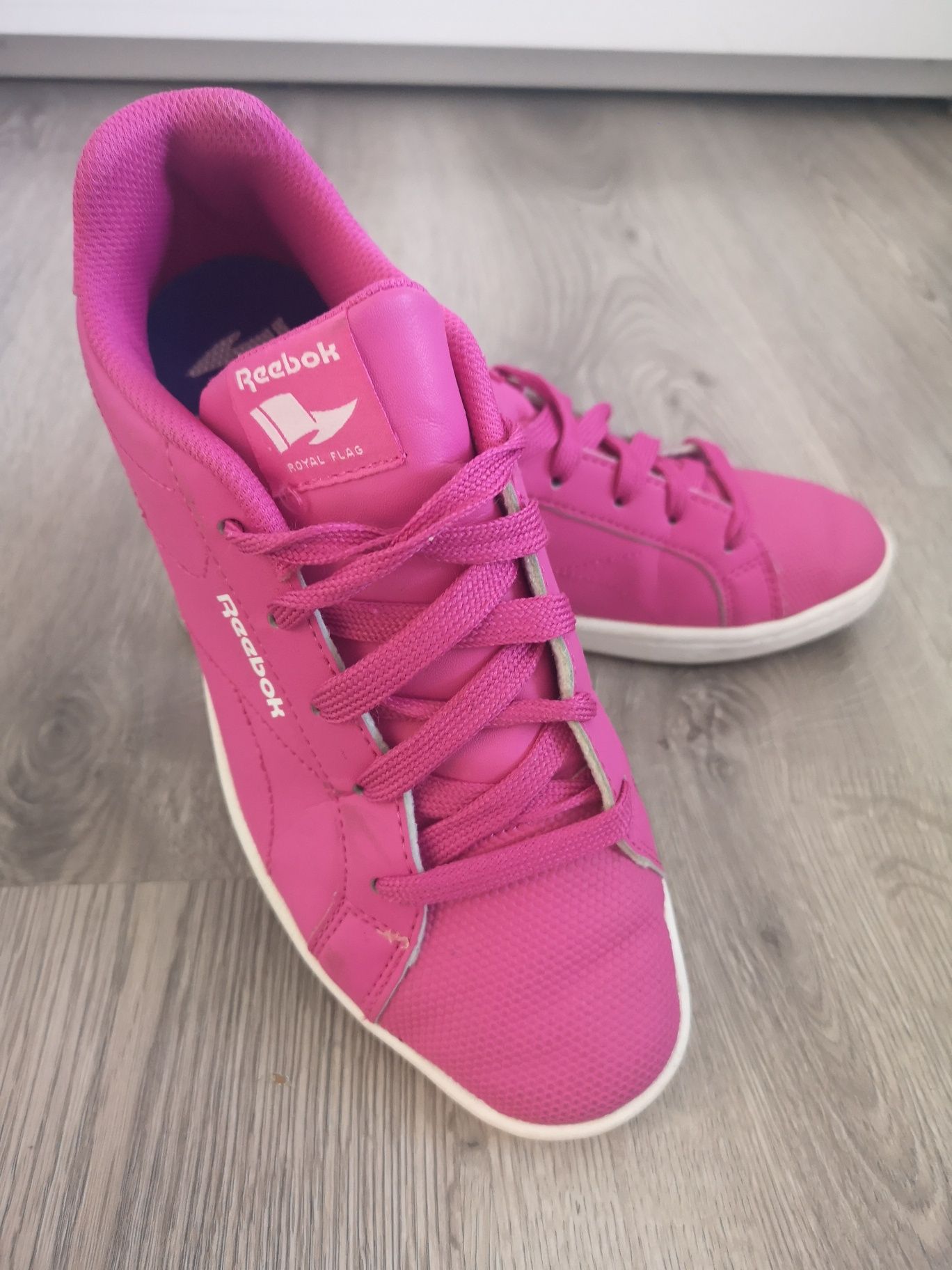 Rozowe reeboki adidasy sneakersy r. 37