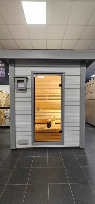 Sauna Fińska Sucha Ogrodowa - 185cm/138cm/215cm