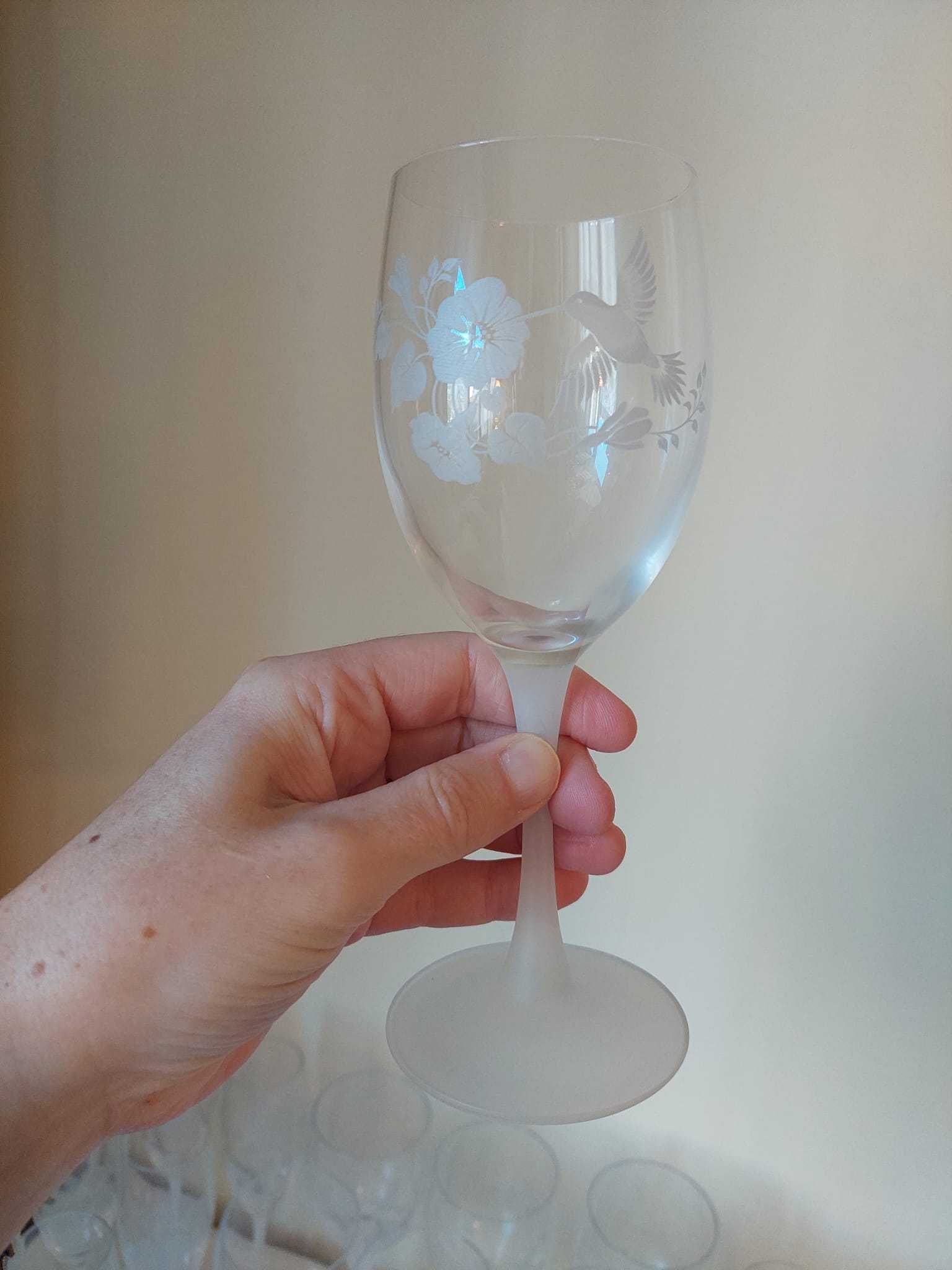 Serviço de copos vintage 25% cristal como novo marca Avon France
