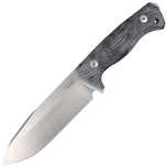 Nóż LionSteel Black Canvas Micarta, Satin CPM 3V by Molletta (T6 3V CV