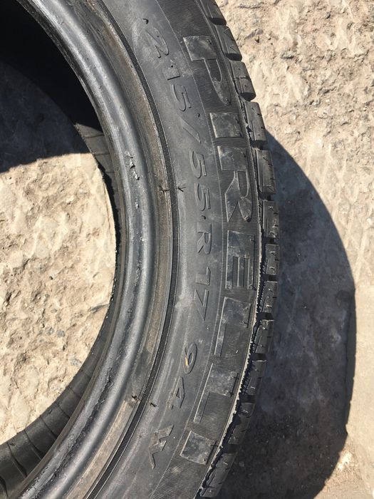 Шина pirelli 215 55 17 одіночка