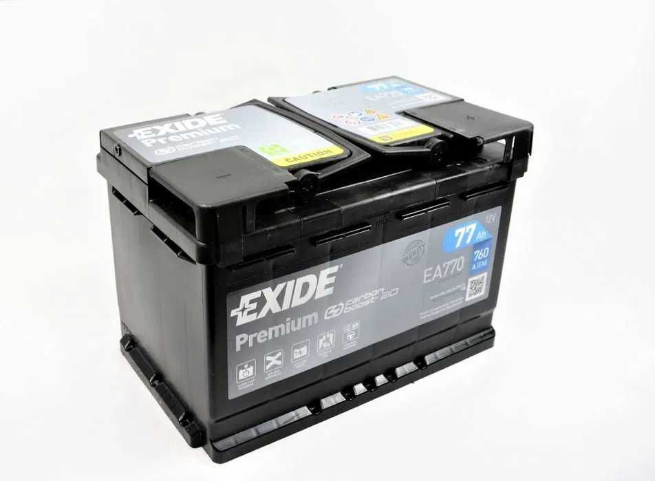 Akumulator EXIDE EA770 77Ah 760A Gdańsk Pruszcz Rumia